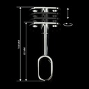 Тримач ZPO-30M для профіля LPO-30