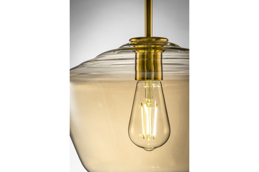Лампа GTV LED 4W FILAMENT VINTAGE, ST64, 3000K, E27 (LD-ST64FV4-30)