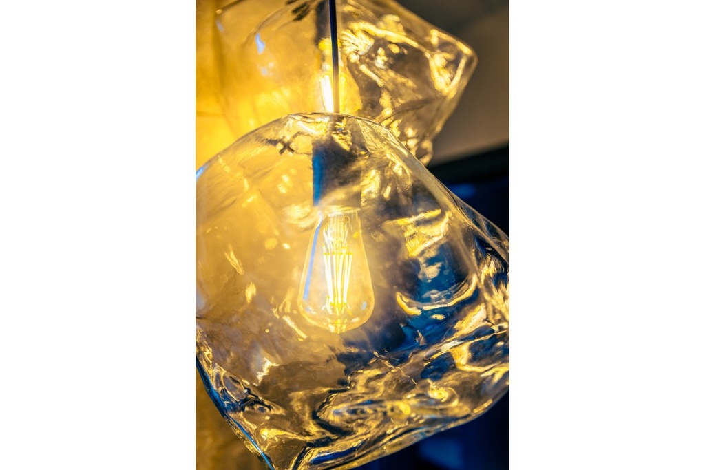 Лампа GTV LED 4W FILAMENT VINTAGE, ST64, 3000K, E27 (LD-ST64FV4-30)