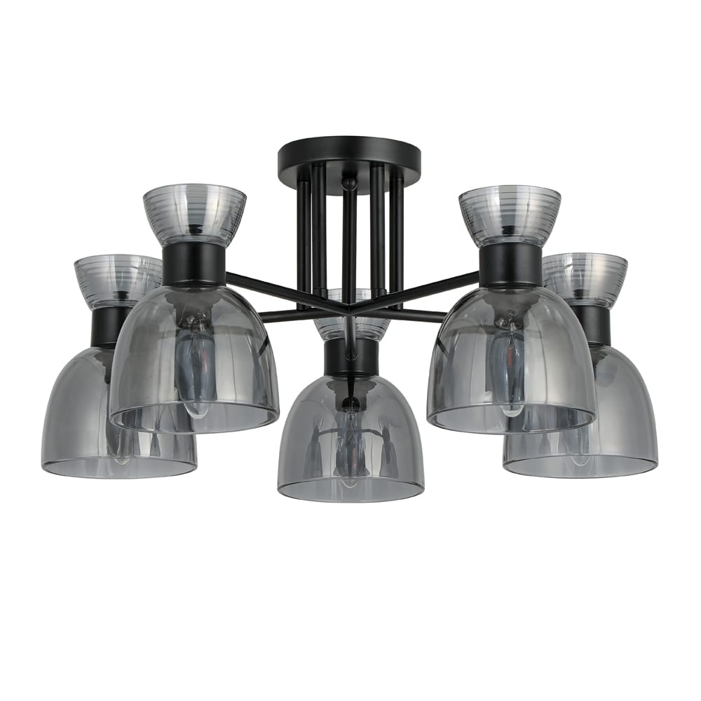 Накладний світильник Ardero BL1250-1 MARSEILLE під лампу чорний