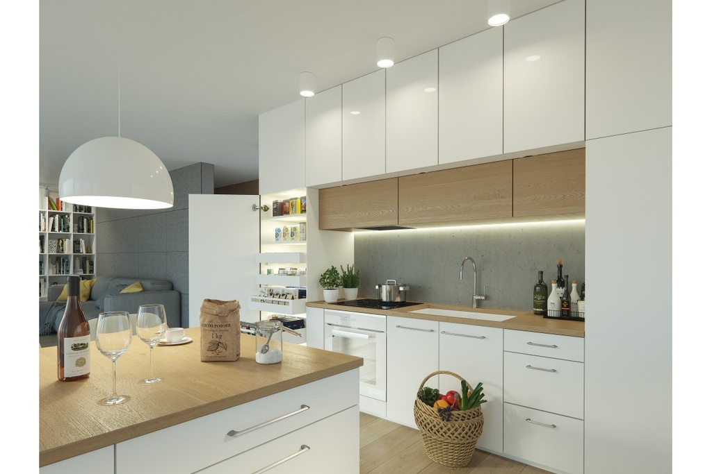 Світильник GTV DRAGO, max 60W, E27, IP20, d172мм, білий