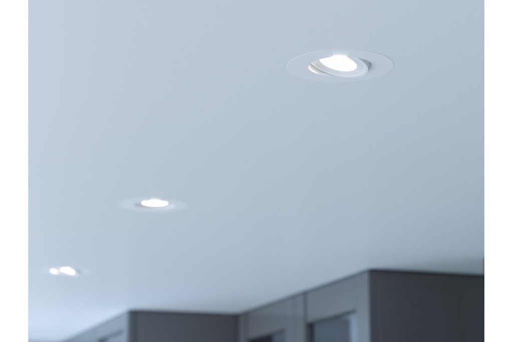 Світильник GTV LED VOLARE (врізний), 5W, 3000K, IP20, круглий