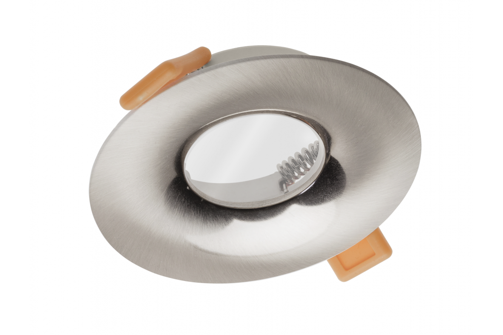 Світильник врізний точковий GTV ALESSIO, IP54, круглий, срібний (OP-ALSOK-52)