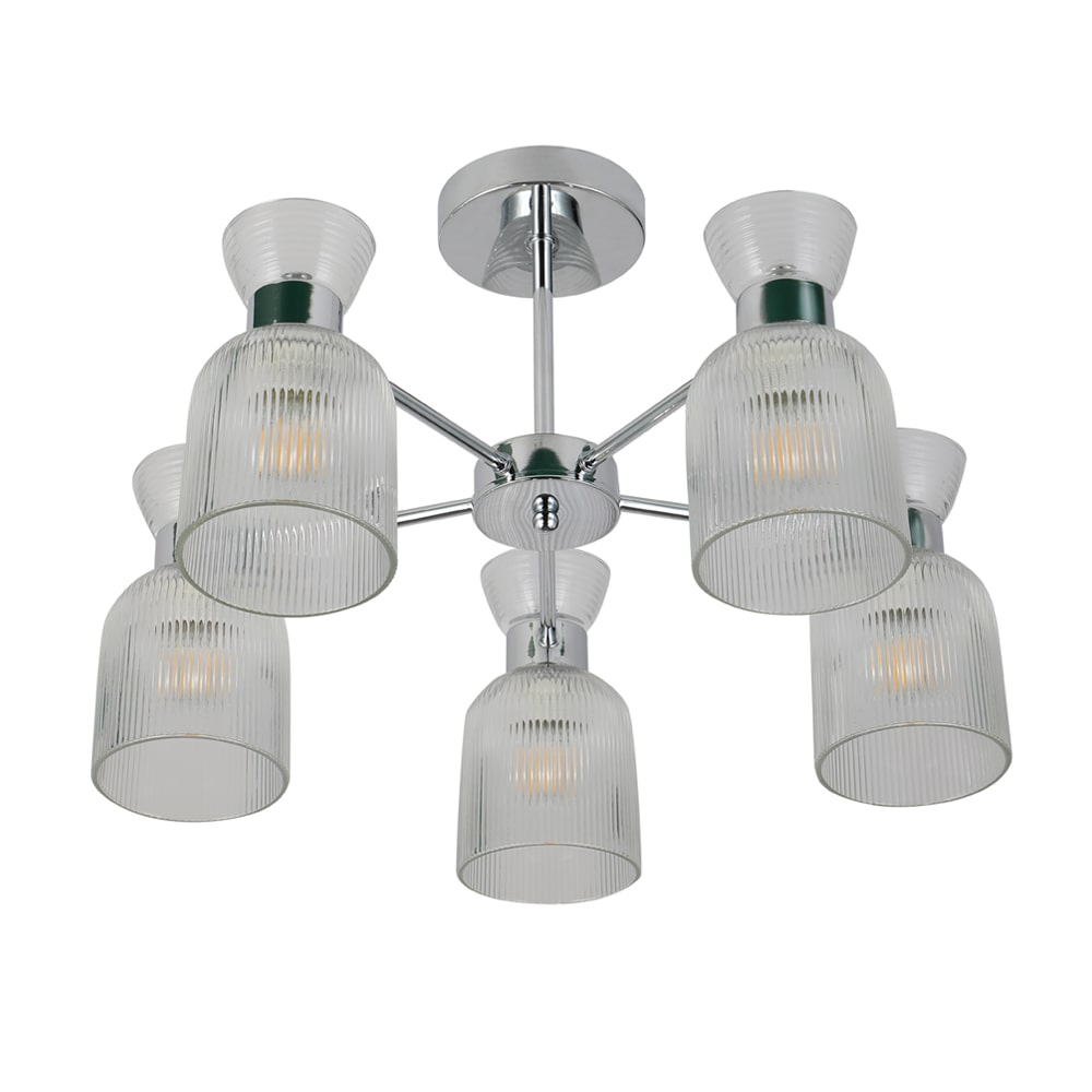 Накладний світильник Ardero BL1650-3 SHARLOTT під лампу хром