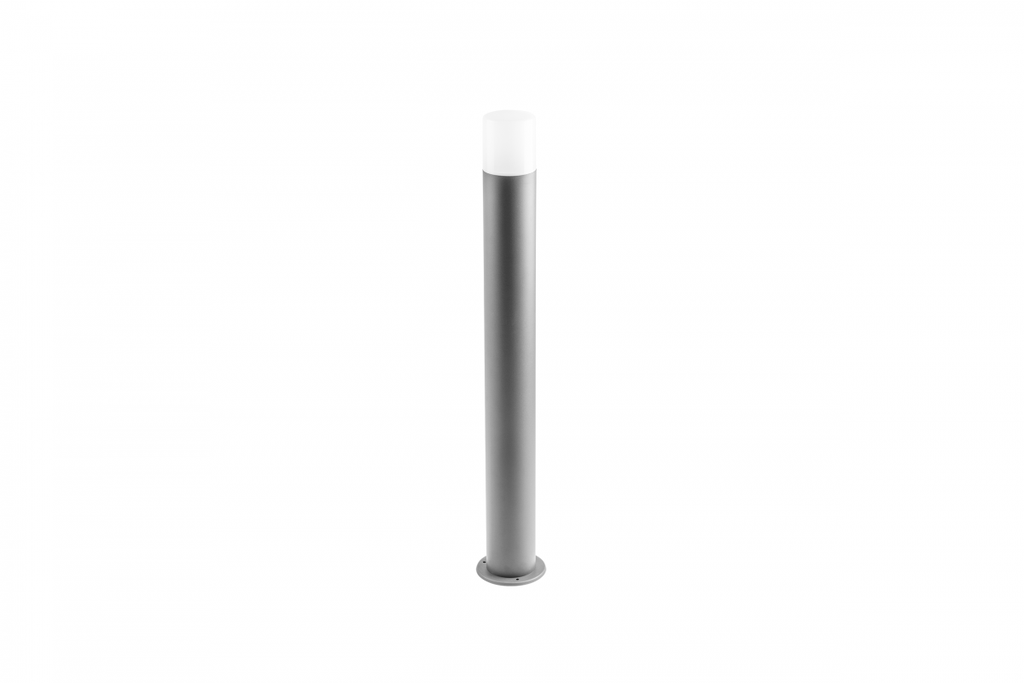 Світильник садовий GTV CORTA-P 80, E27, MAX.25W, IP44, стовпчик, графіт (OS-CORP80-30)