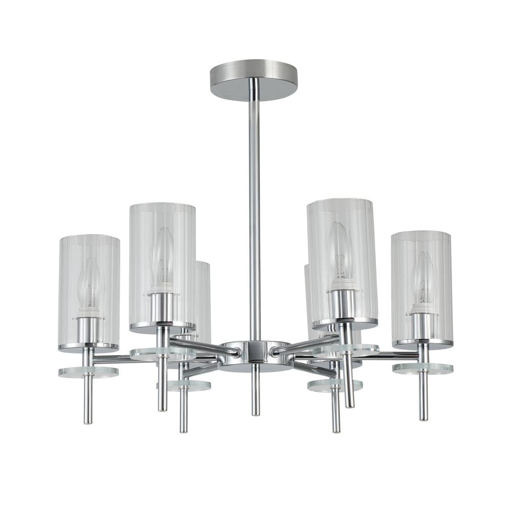 Накладний світильник Ardero BL1760-3 CHICAGO під лампу хром