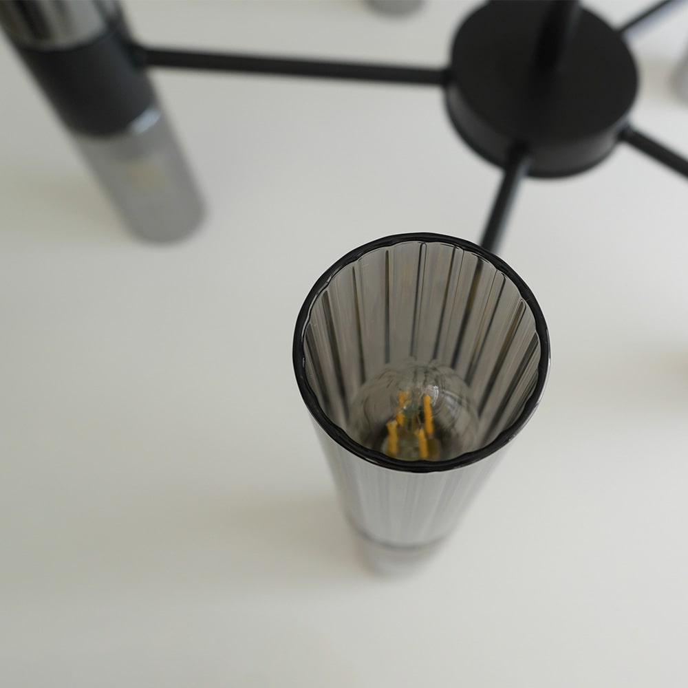 Накладний світильник Ardero BL1850-1 AURORA під лампу чорний