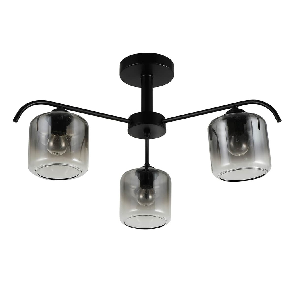 Накладний світильник Ardero BL1930-1 ORLANDO під лампу чорний