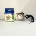 Світильник сходовий GTV LED ESCADA 0,8W, 4000K, DC 12V, IP20, квадратний