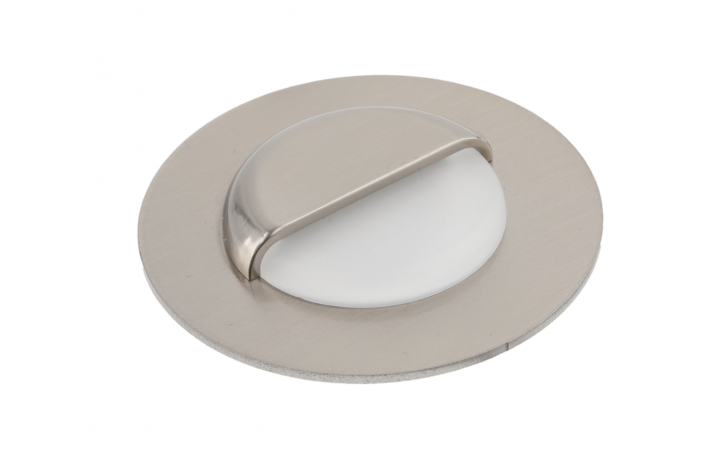 Світильник сходовий GTV LED ESCADA 0,8W, 4000K, DC 12V, IP20, круглий, закритий