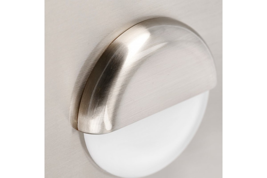 Світильник сходовий GTV LED ESCADA 0,8W, 4000K, DC 12V, IP20, круглий, закритий