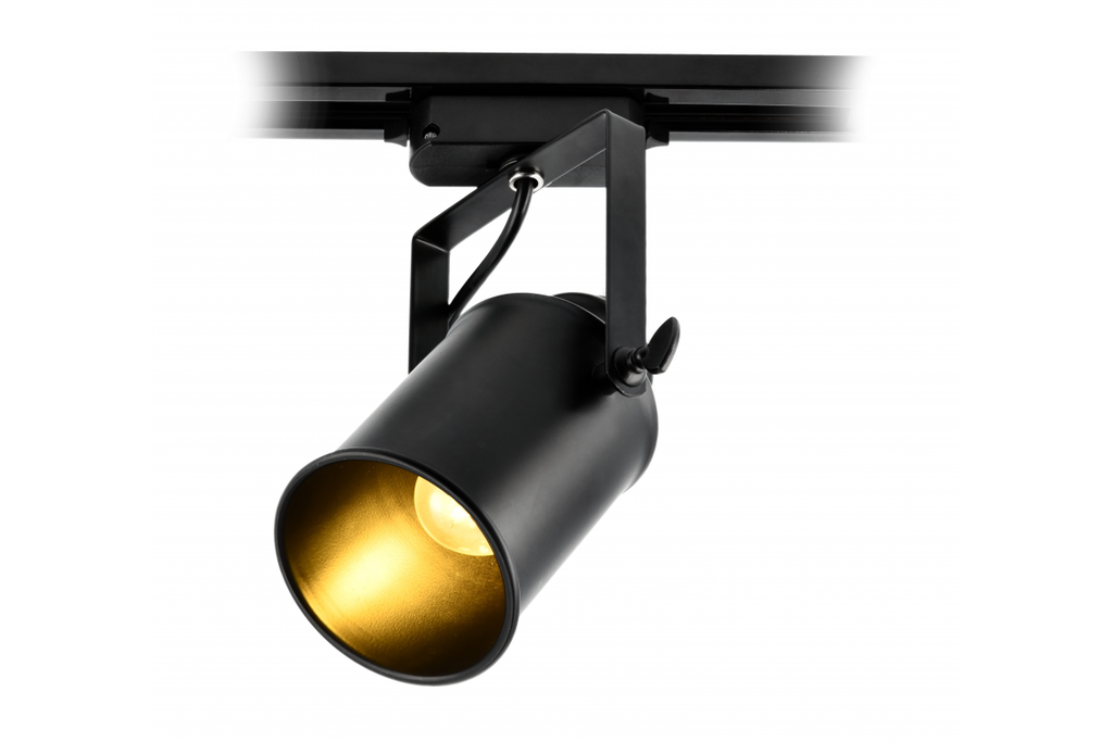 Світильник трековий GTV decor DEMIR, E27, IP20, однофазний, чорний (XLD-DEMI-10-DEC)