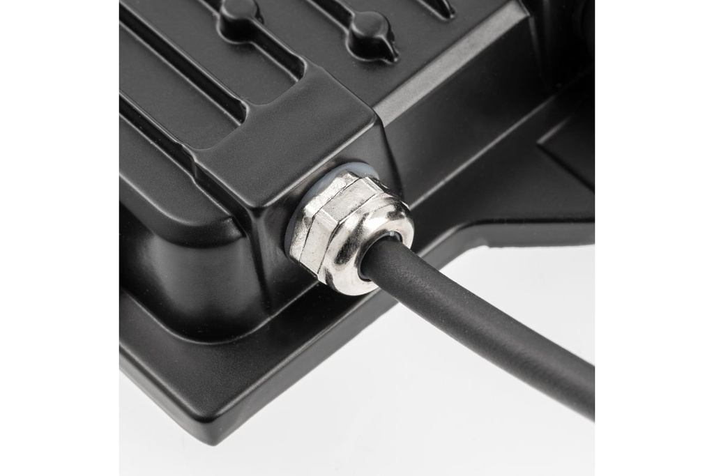 G-TECH Прожектор світлодіодний з датчиком руху, 30 Вт, 3000 лм, 4000К, AC220-240В, IP65, 120°, чорний