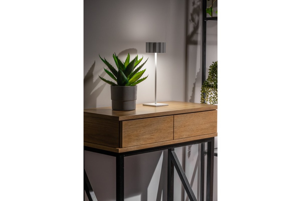 Акумуляторна настільна лампа GTV AZELIA, 2,5W, 1A, 4000K, 4000mAh, білий