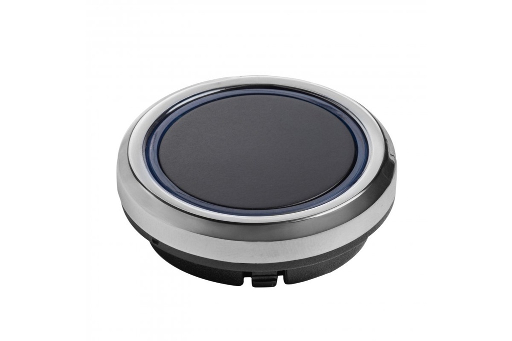 Вимикач GTV RING, димований, DC12-24В, макс. 36-72 Вт, кабель 2хmini AMP 2 м, чорний