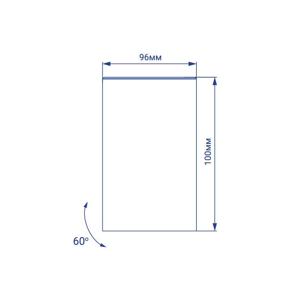 Накладний світильник Feron ML203-P під лампу білий