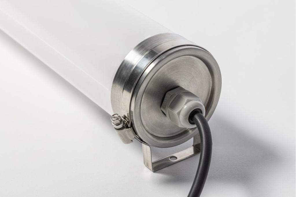 Герметичний led світильник GTV FARM, LED, 50W, 7500Лм, 4000К, AC220-240V, IP65, IK08, PMMA