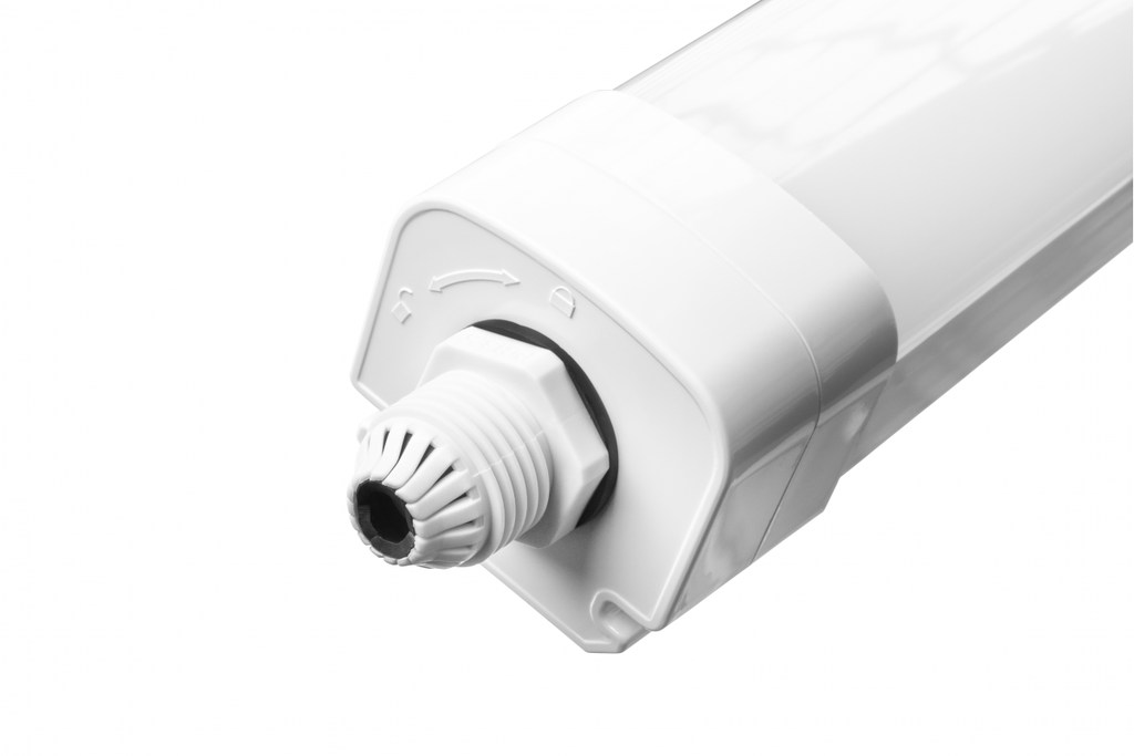 Герметичний світильник GTV LUMIA II, LED, 20W, 2600Lm, 4000K, AC220-240V, IP66, PC, білий