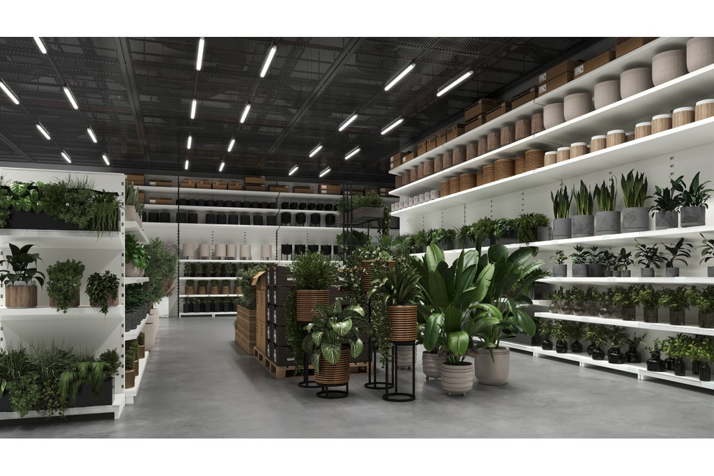 Герметичний світильник GTV LUMIA II, LED, 36W, 5200Lm, 4000K, AC220-240V, IP66, PC, білий