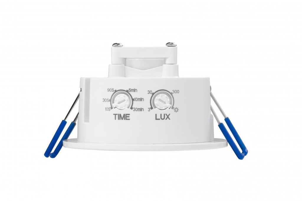 Датчик руху GTV CR-22, макс.1200Вт, кут 360⁰, дальність 8м, білий