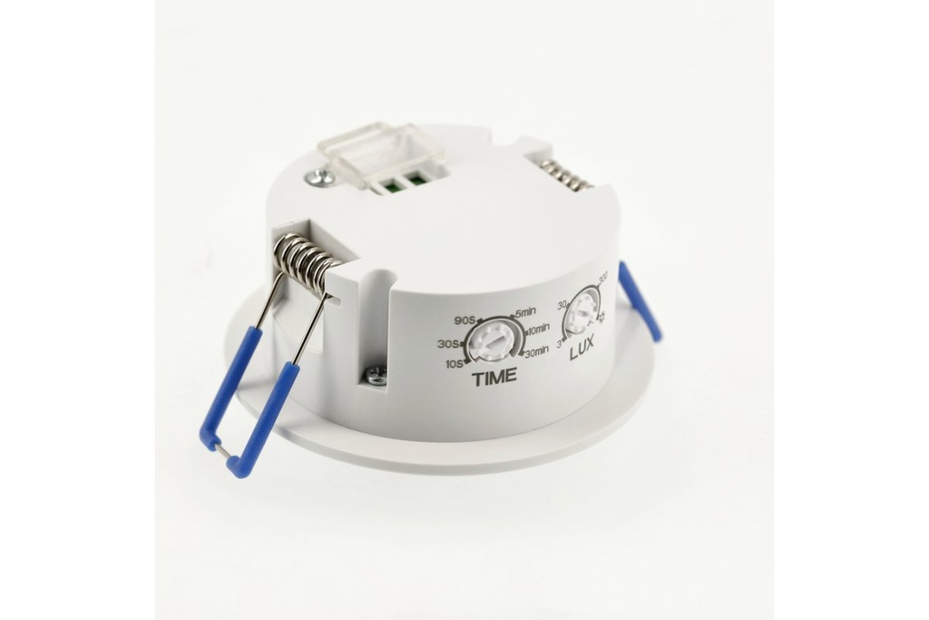 Датчик руху GTV CR-22, макс.1200Вт, кут 360⁰, дальність 8м, білий