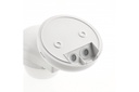 Датчик руху та присутності GTV CO-3, PIR, макс.1200Вт, кут 360⁰, радіус дії 24м, IP65, білий