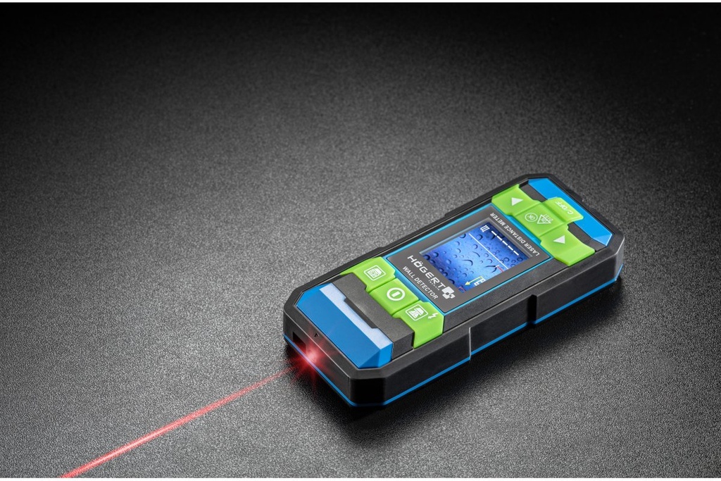 Детектор проводки та далекомір лазерний 2 в 1 HOEGERT (HT4M342)