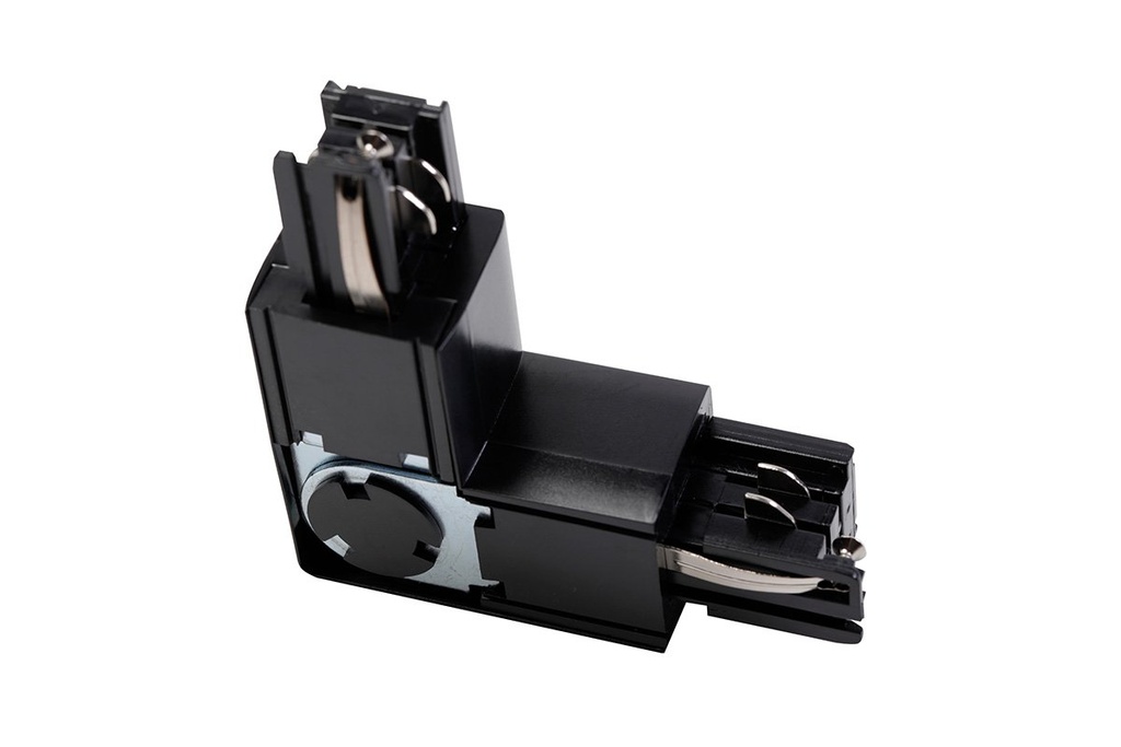 З'єднувач кутовий поворотний для шинопроводу 3-фазного GTV, 101x101мм, чорний