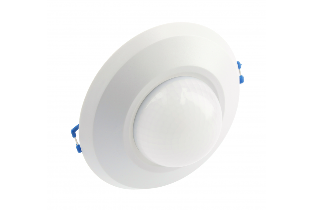 Датчик руху та присутності (врізний) GTV CR-19, max.1000W, 360°, max.20м, IP44 (CR-CR19000-00 )