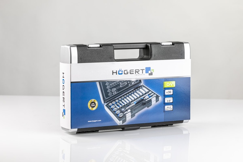 Інструменти HOEGERT набір 36 шт. 3/8" (HT1R465)