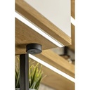 Вимикач-димер GTV дистанційний сенсорний безпровідний з регулюванням яскравості чорний (AE-WDBP1-20N)