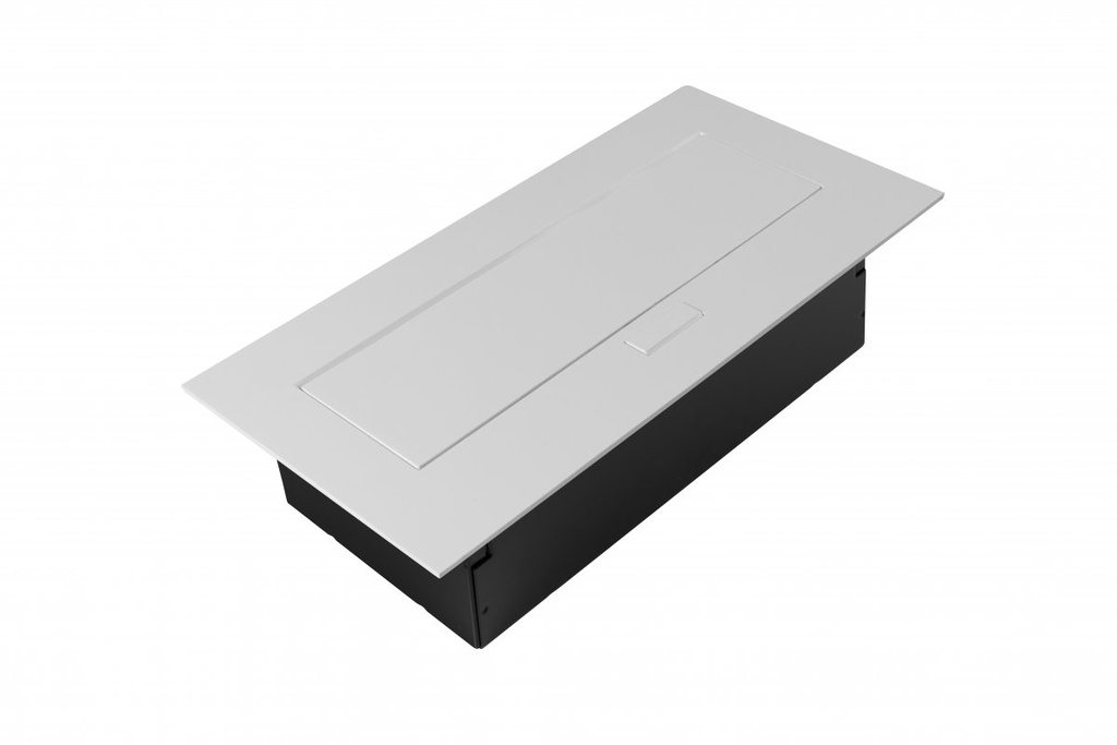 Меблева розетка GTV, 2хSHUKO, USB A+C, білий (AE-PBU02GS-10N)