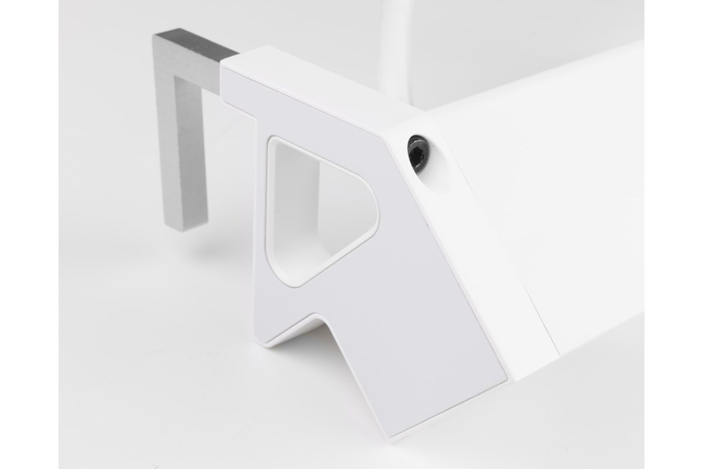 Меблева розетка GTV BASCO, 3хSHUKO, USB A+C, кабель 1.5 м, білий