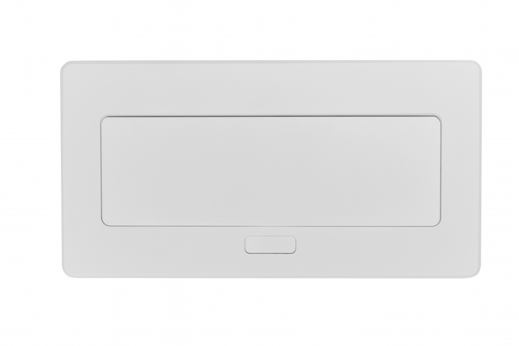 Меблева розетка GTV MULTISOFT, 2хSHUKO, USB A+C, RJ45, HDMI, кабель 1.5 м, білий