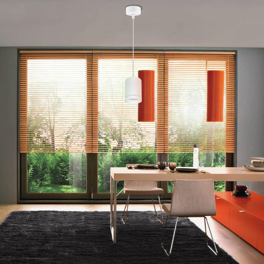 Накладний світильник Feron ML328 під лампу на підвісі білий