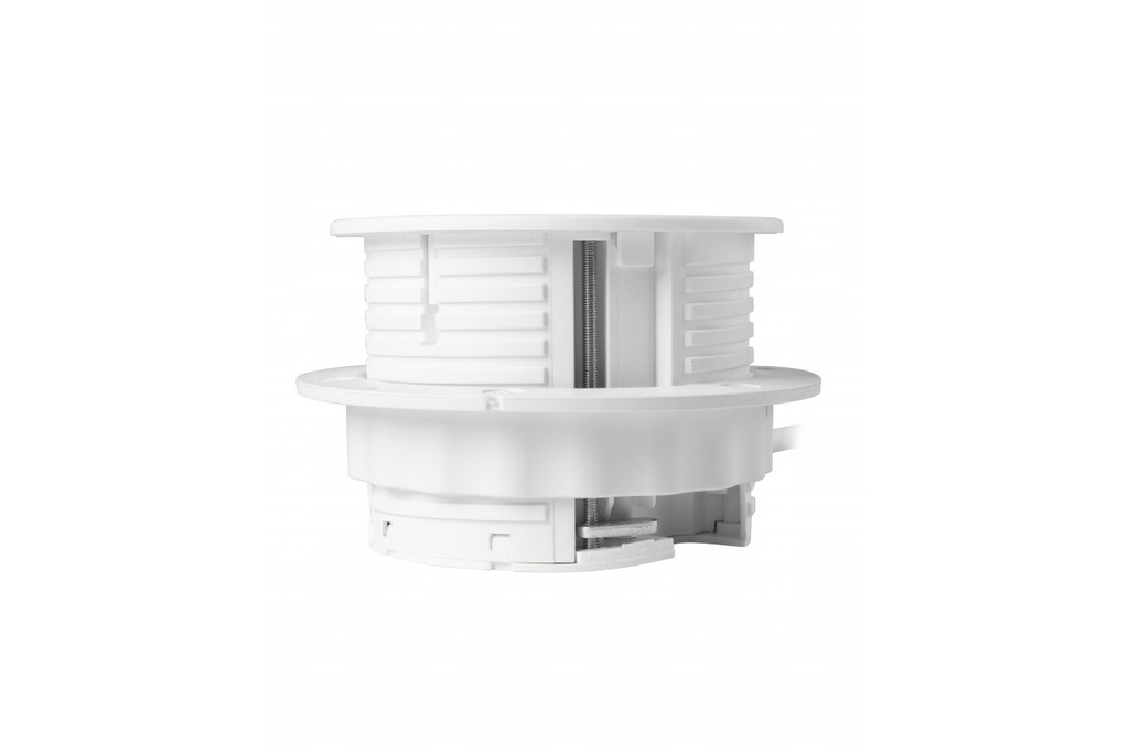 Меблева розетка GTV RONDO, 1хSHUKO, 1xUSB-A, 2xUSB-C, HDMI, RJ45 кабель 1.5 м, білий