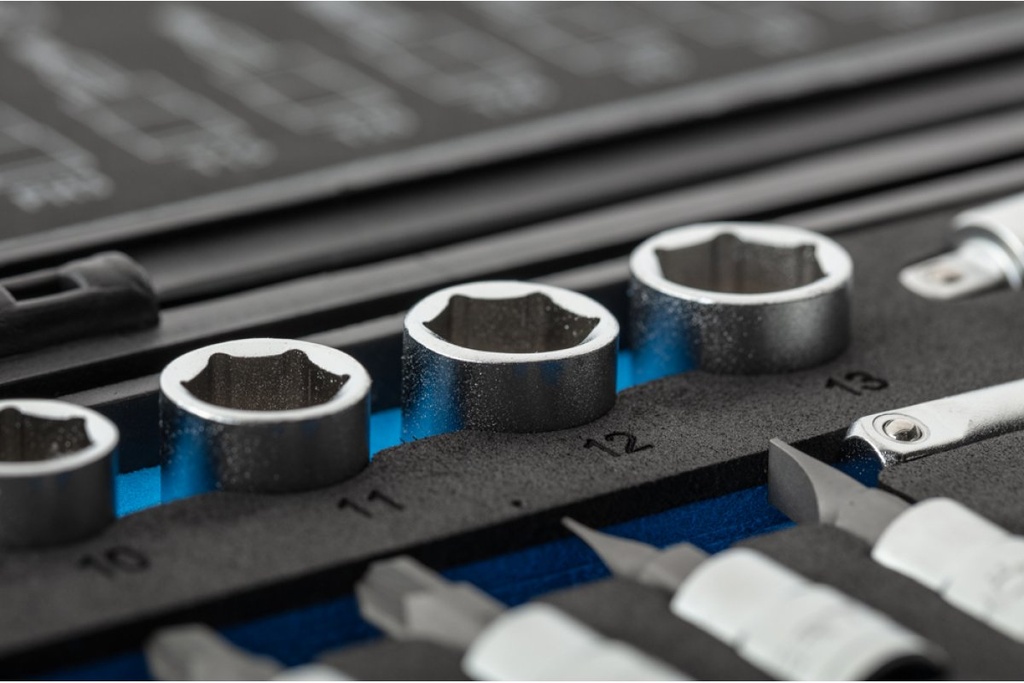 Набір інструментів HOEGERT 34 шт. 1/4" (HT1R464)