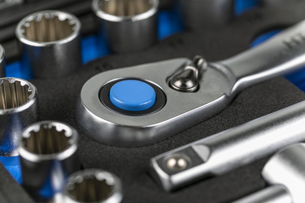 Набір інструментів HOEGERT 60 шт. 1/4", 1/2" (HT1R470)