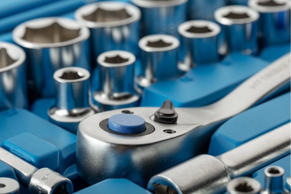 Набір інструментів HOEGERT 89 шт. 1/4” 1/2” (HT1R424)