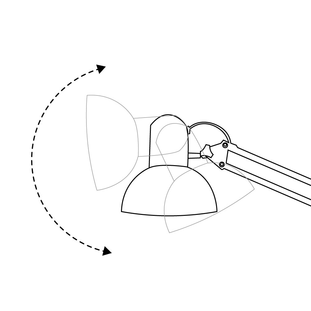 Настільний світильник Ardero DE1430ARD під лампу білий