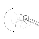 Настільний світильник Ardero DE1430ARD під лампу білий