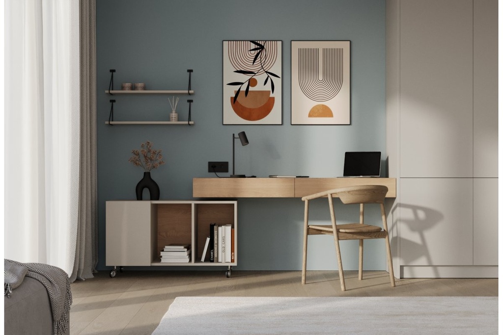 Настільна лампа GTV VENETO, IP20, макс. 20W, 1xGU10, чорна