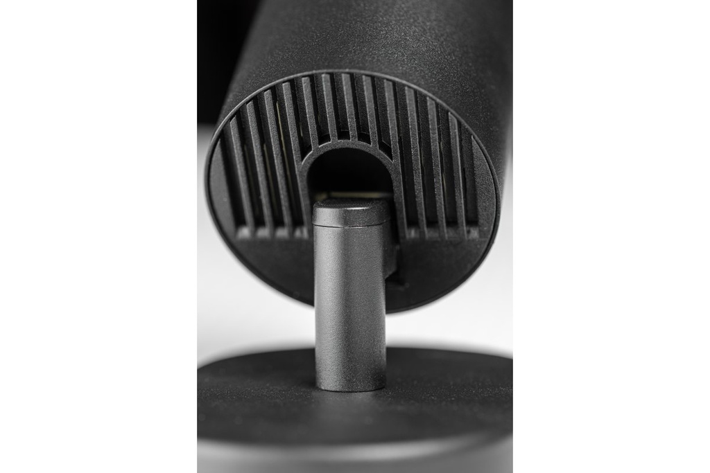 Поворотний світильник GTV SOLIS, алюміній, 55x100мм, IP20, 1*GU10, макс. 50Вт, макс. 250В, 50/60Гц, чорний