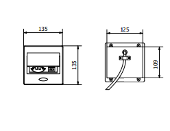 Подовжувач вбудований GTV AVARO, 1x розетка schuko, 2xUSB тип A, 1,5 м, срібний