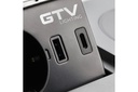 Подовжувач вбудований GTV AVARO PLUS індукційна зарядка, 1 роз. schuko, USB A+C 1,5 м, срібний