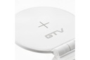 Подовжувач вбудований GTV CHARGER PLUS індукційна зарядка, 1 роз. schuko, USB A+C, HDMI, RJ45, 1,5 м, білий