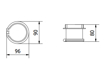 Подовжувач вбудований GTV CHARGER PLUS індукційна зарядка , 1 роз. schuko, USB A+C, HDMI, RJ45, 1,5 м, чорний