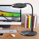 Настільний світлодіодний світильник Feron DE1731 8Вт срібло