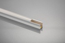 Профіль GTV GLAX MINI високий для світлодіодної стрічки, накладний, 2 м