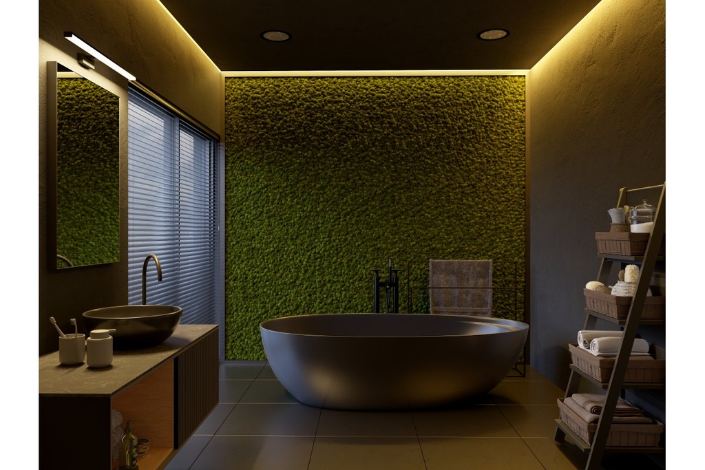 Профіль GTV GLAX для світлодіодної стрічки, для плит ГК, не анодований, 3м